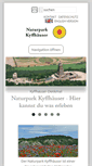 Mobile Screenshot of naturpark-kyffhaeuser.de